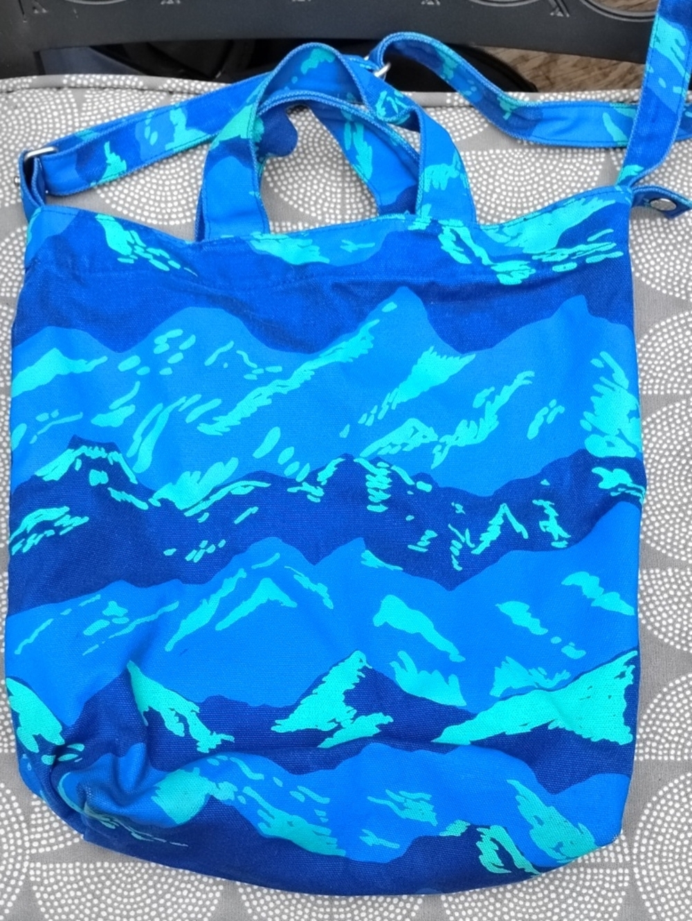 Baggu Cotton Duck Bag- Night Mountain